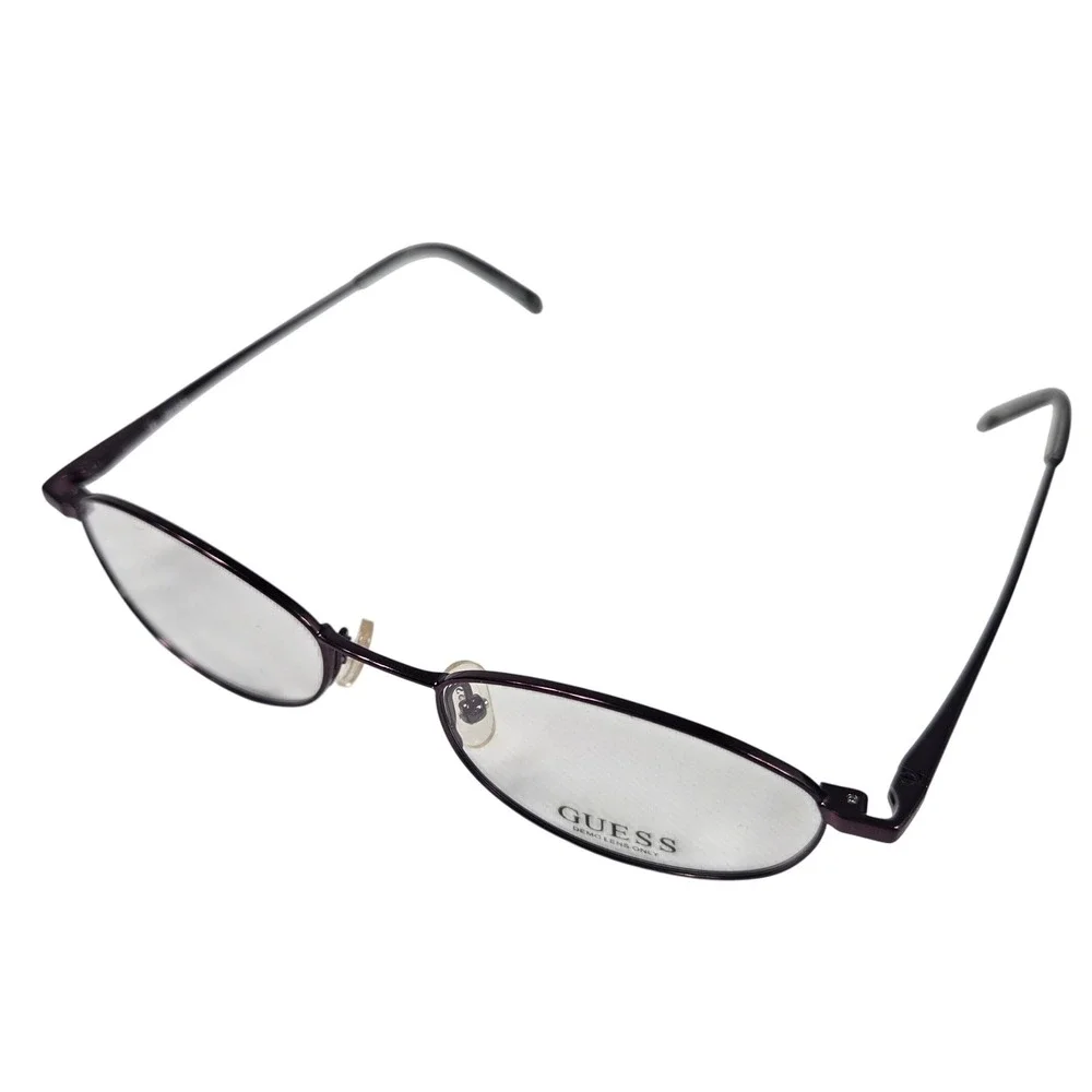 Guess Eyeglasses Frames‎ GU 1413 Purple Oval Demo Lens 49-18-140 New